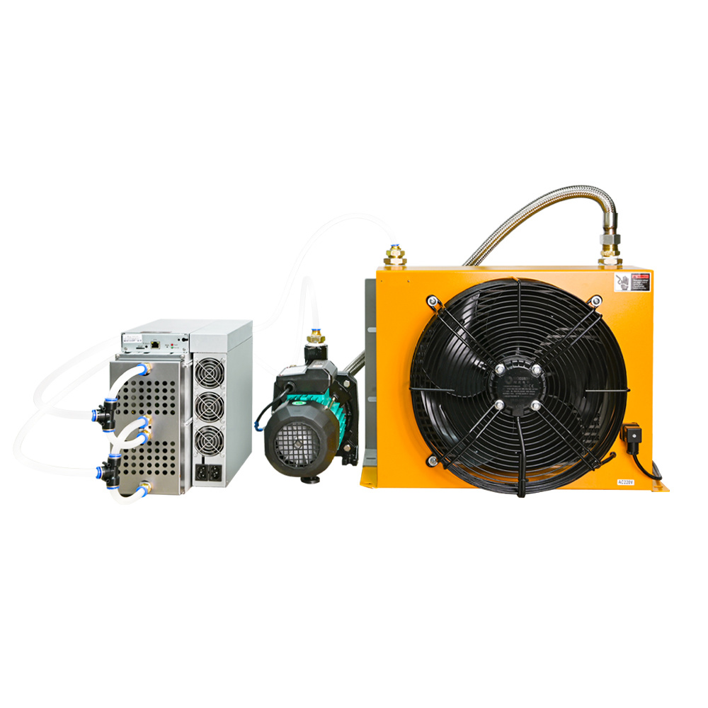 Antminer s19 pro water cooling heat recovery system improves profitability and supports full model customization