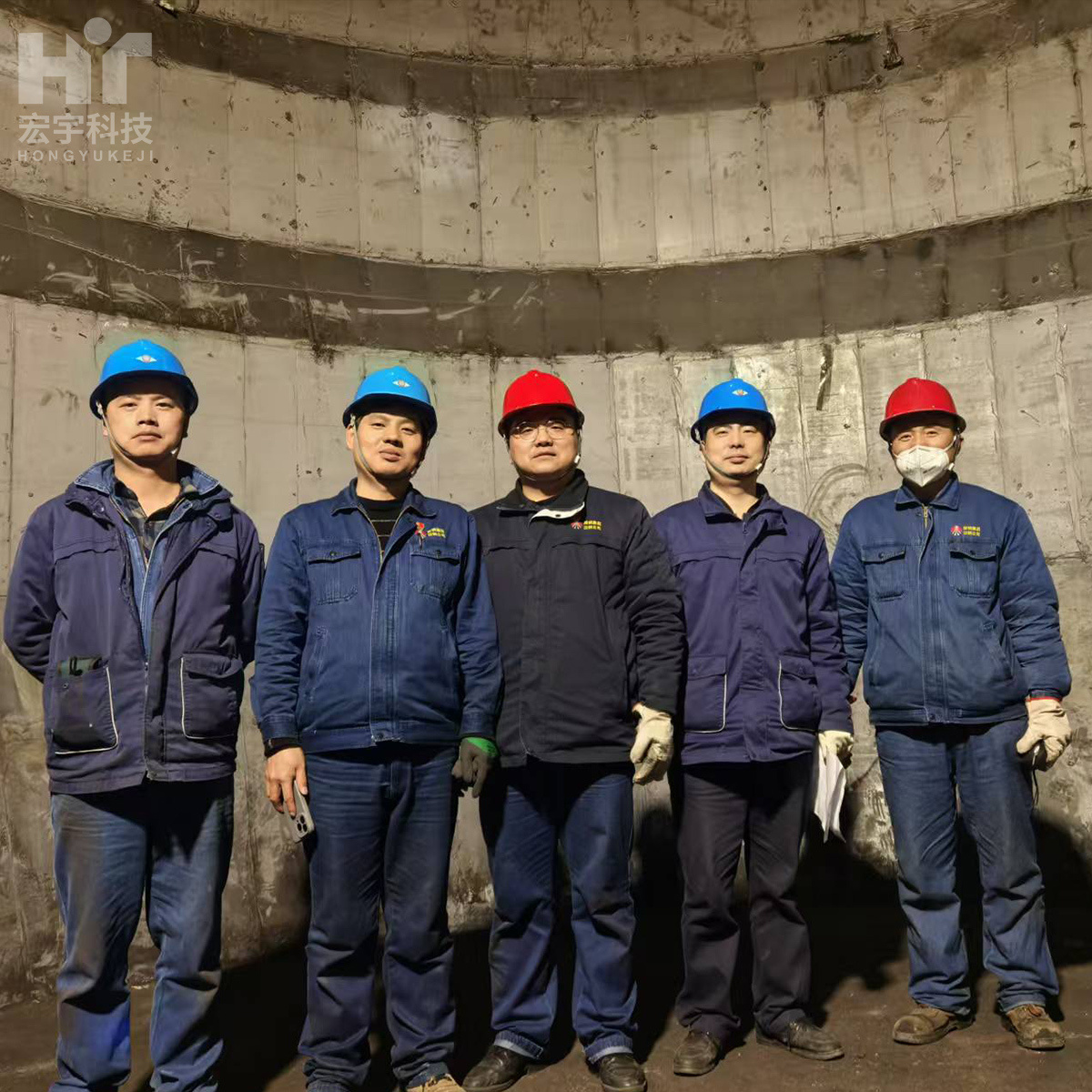 陜西某鋼廠高爐爐缸清理及澆筑項目