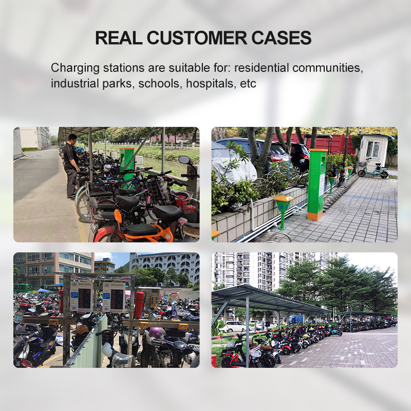 24 electric bicycle charging station