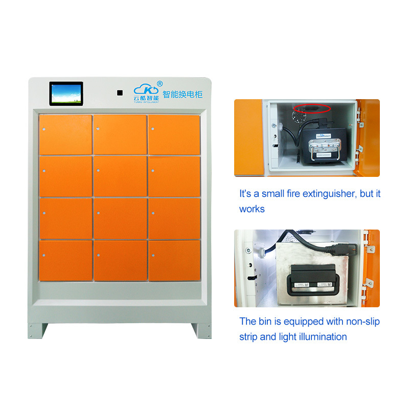 12-way power exchange cabinet