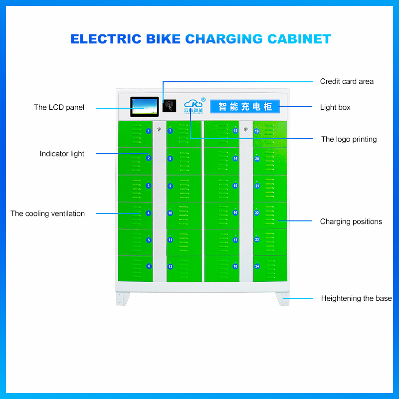 24-way charging cabinet