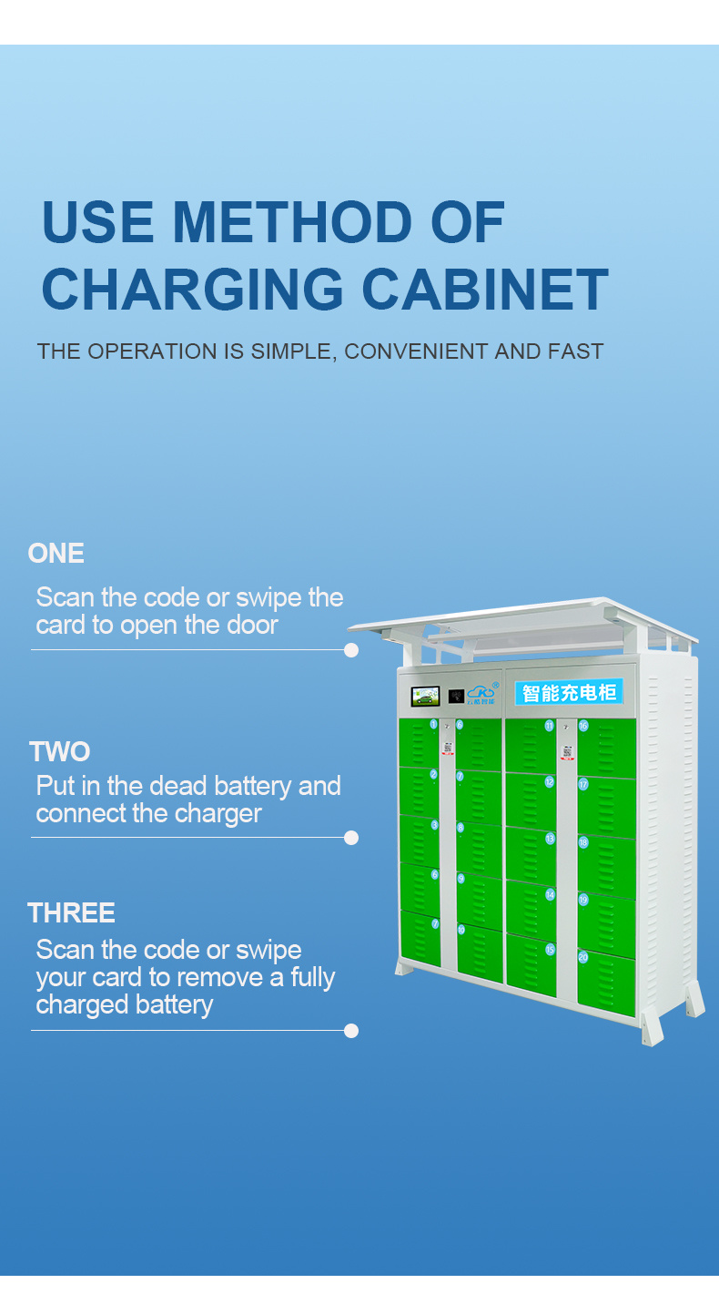 20-way charging cabinet