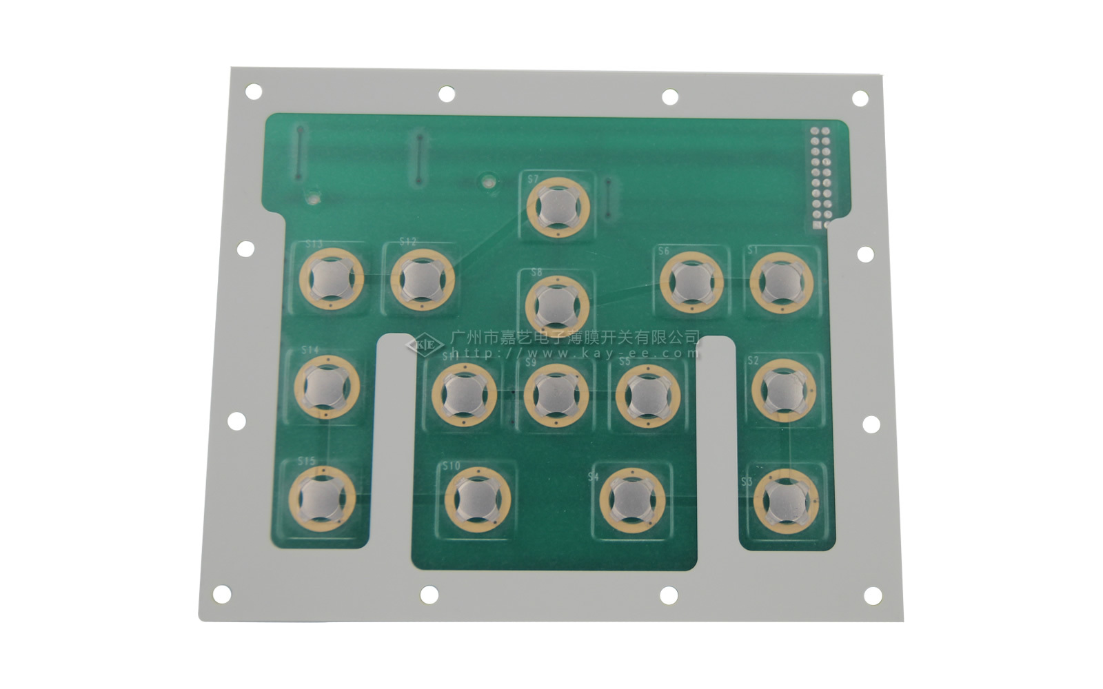 PCB线路触感型开关