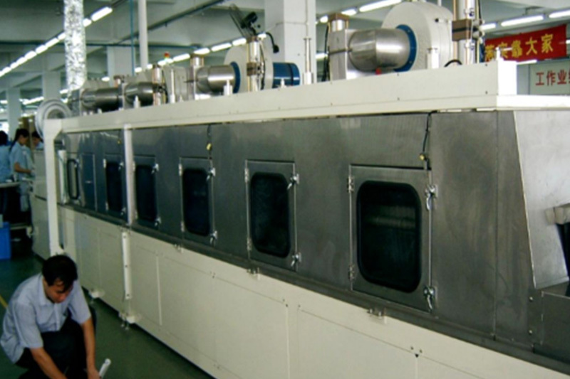 五金冲压件电解离子水喷淋清洗系统 MUA-900TF 通过式电解离子水清洗机