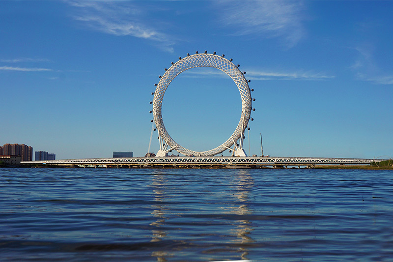 Weifang shaftless 145m Ferris wheel