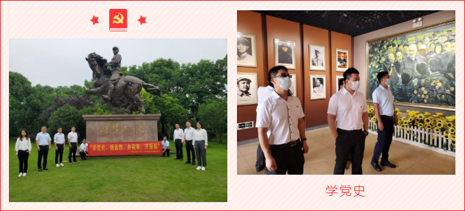 中材节能（武汉）有限公司党支部党史学习教育红安行