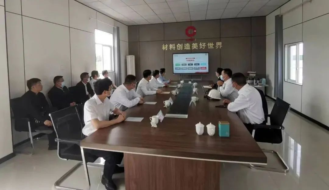 潜江市委书记向斌到中材潜江调研