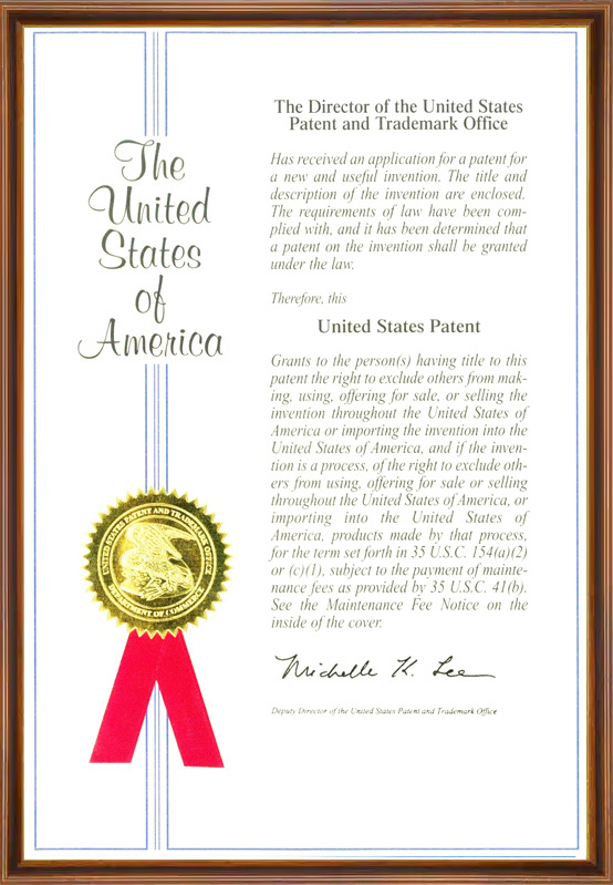 Us Trademark Office patents