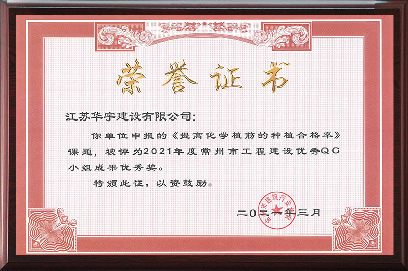 2021QC证书