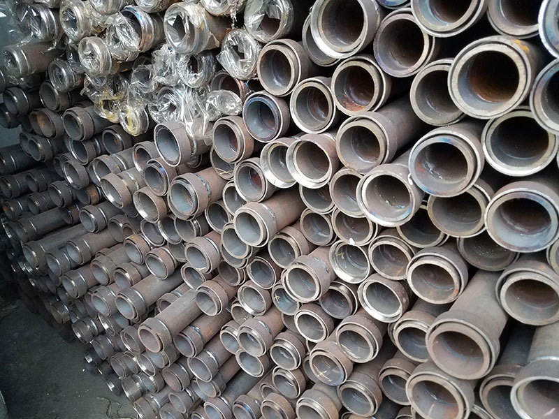 Spiral acoustic measuring tube