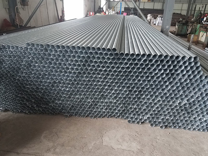 Metal bellows pipe