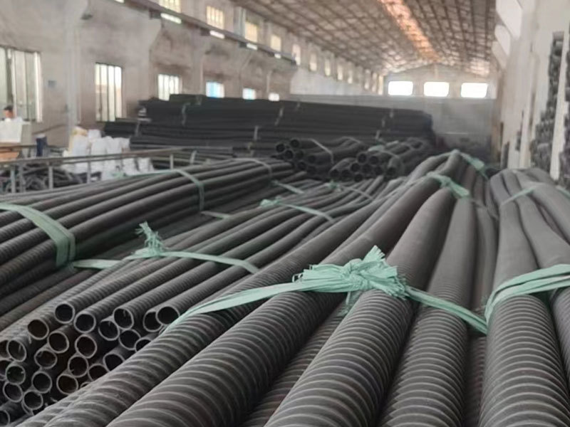 Plastic bellows pipe