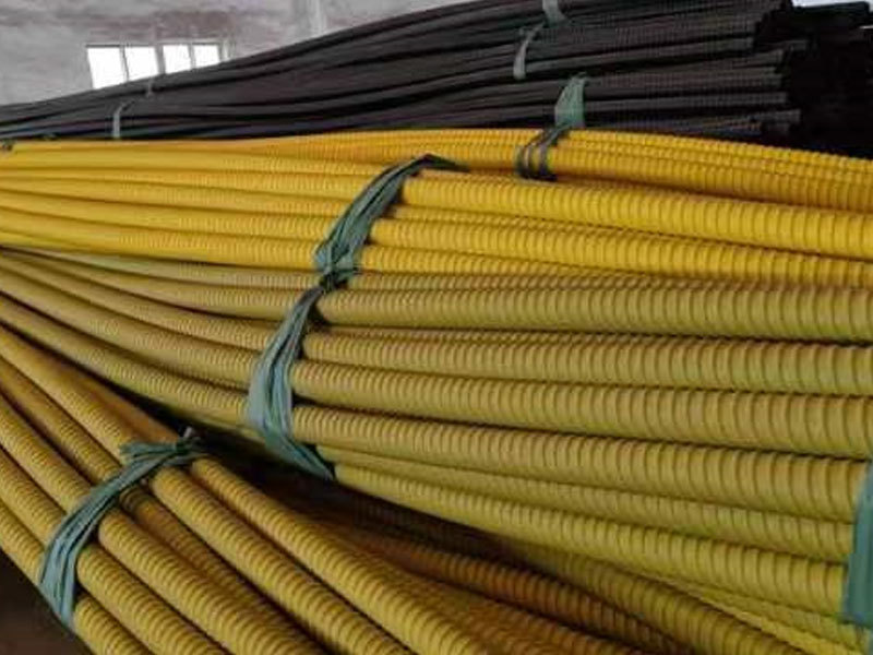 Plastic bellows pipe