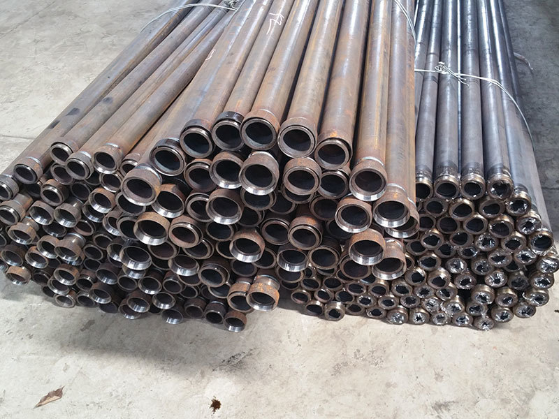 Spiral acoustic measuring tube