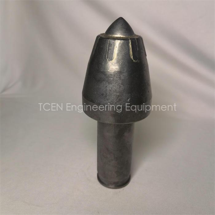 Tungsten Carbide U260E drilling bullet teeth round shank earth auger bits for drilling rig machinery