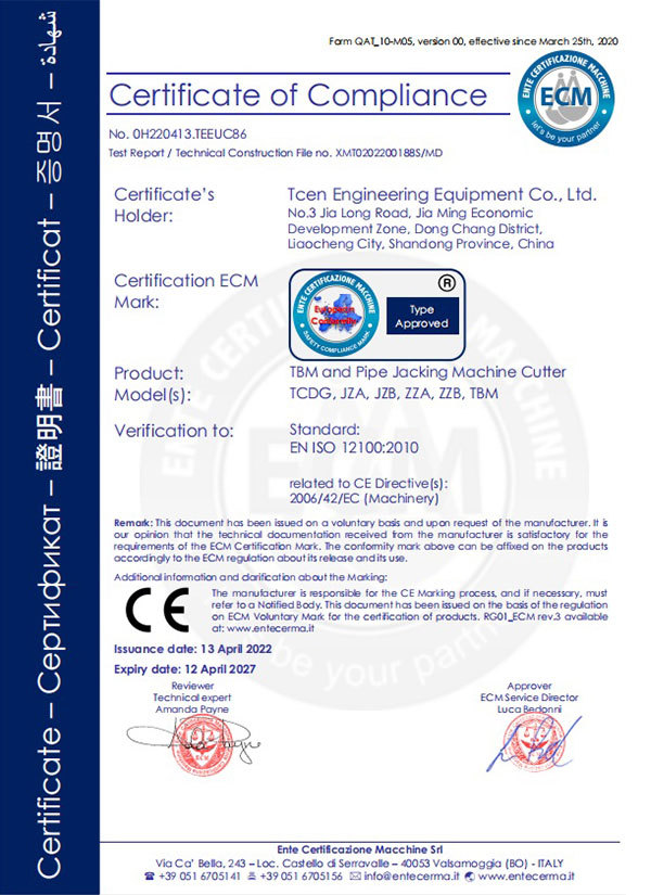 CE certification