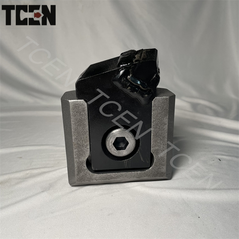 Foundation drill teeth WS39 for piling rig/ flat bit/quick change bars