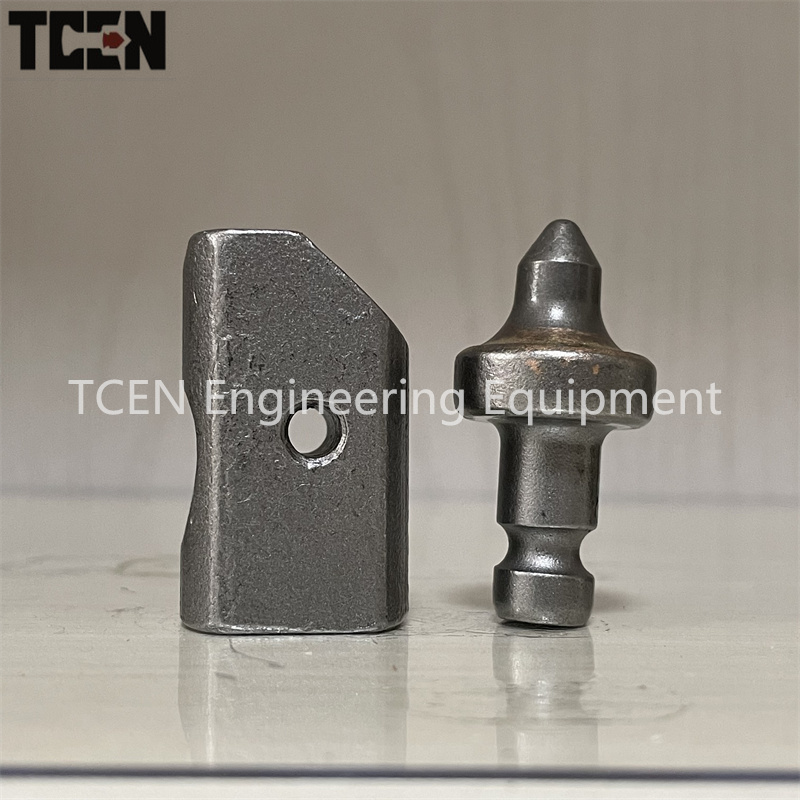 Trenching machine tungsten carbide bullet teeth trencher cutting bit