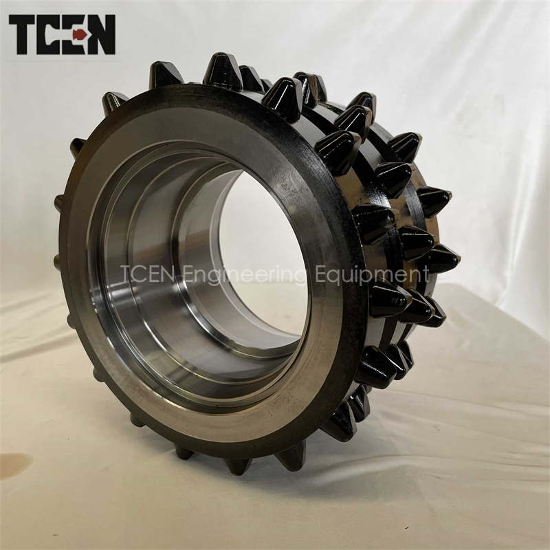 Herrenknecht TBM shield machine roller disc 10'' cutter ring 