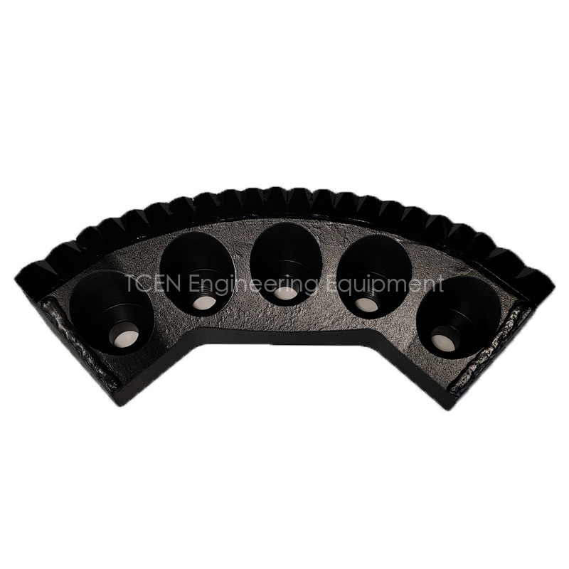 Tunnel Boring Machine spare parts Scraper Bit TCDG-0134 for trenchless tunnel construction