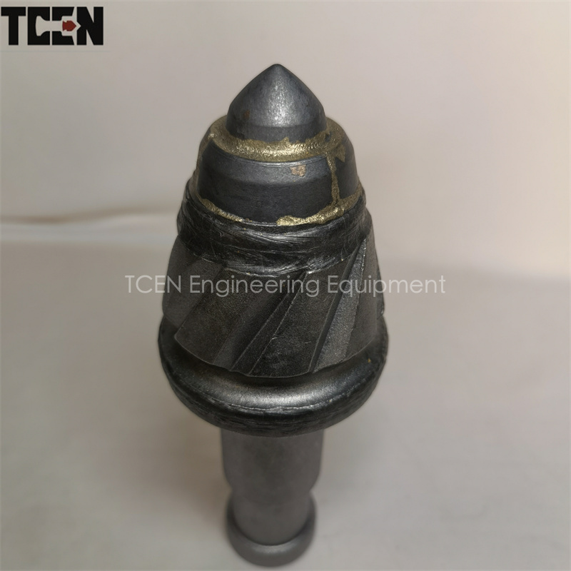 Foundation drilling bits tungsten carbide cutting teeth rotary mining picks tunneling tools rock drill bullet teeth