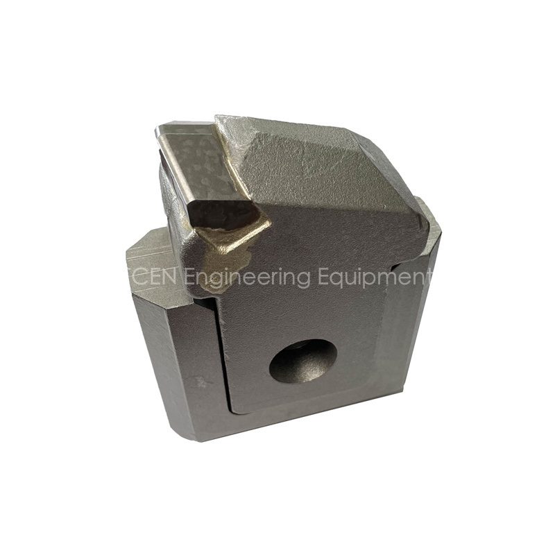 Foundation drilling teeth quick change bar