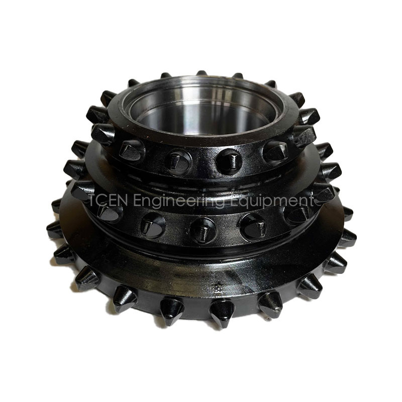 Herrenknecht TBM shield machine roller disc 10'' cutter ring