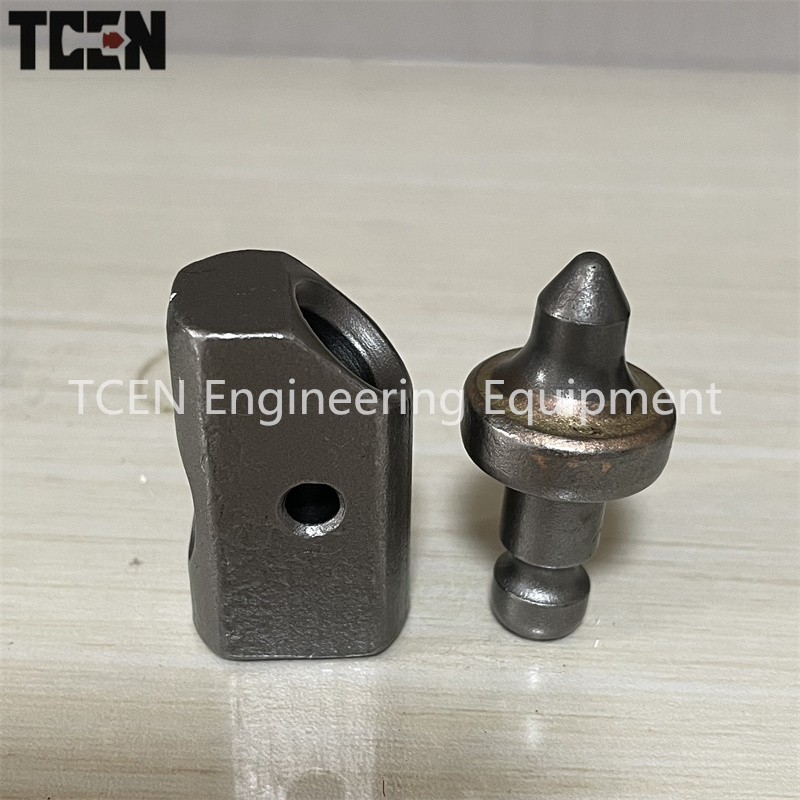 Trenching machine tungsten carbide bullet teeth trencher cutting bit