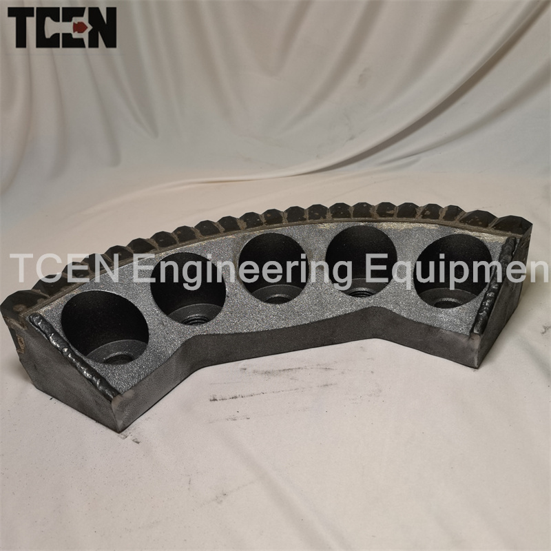 Trenchless Underground Tunnel Boring Machine tungsten carbide Scraper bit TCDG-0134 for pipe jacking machine