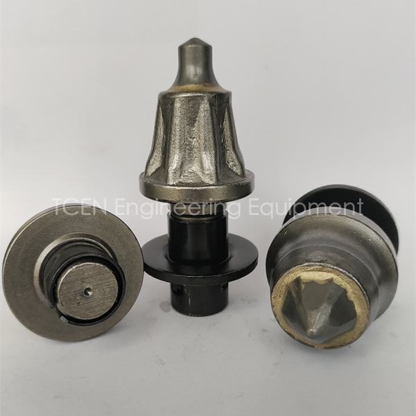 Foundation Drilling Tools Tungsten Carbide Hard Rock Bullet Teeth