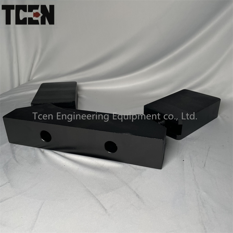 TBM shield cutter bits clamp block 