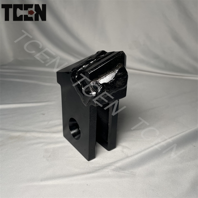 High quality Bullet Teeth tungsten carbide drilling rig parts Quick change cutter F40-Left