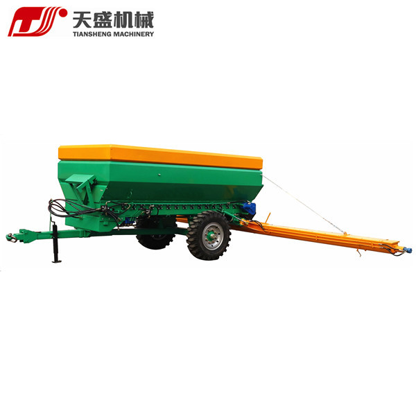 天盛機械橫絞龍牽引式撒肥機