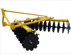 Middle disk harrow