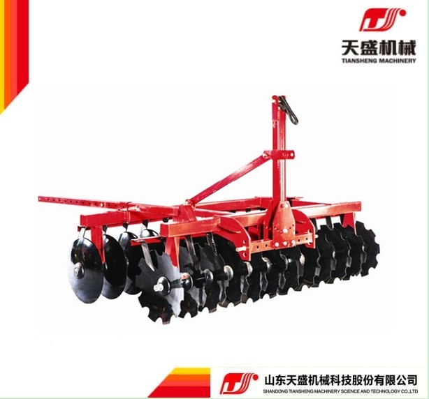 mounted and trailed disc harrow with wheel