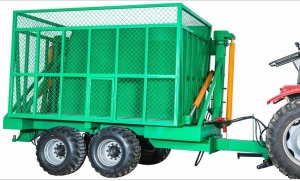 Towing Dump Trailer Wagon/Transhipment for Chopped Sugarcane