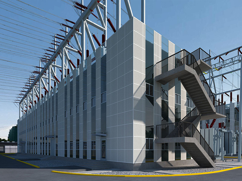 3D Modeling of Substations