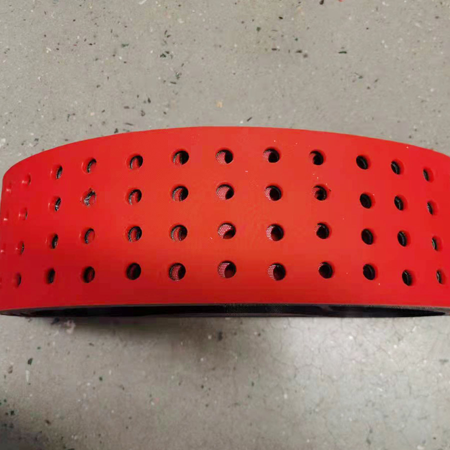 Perforated belt products