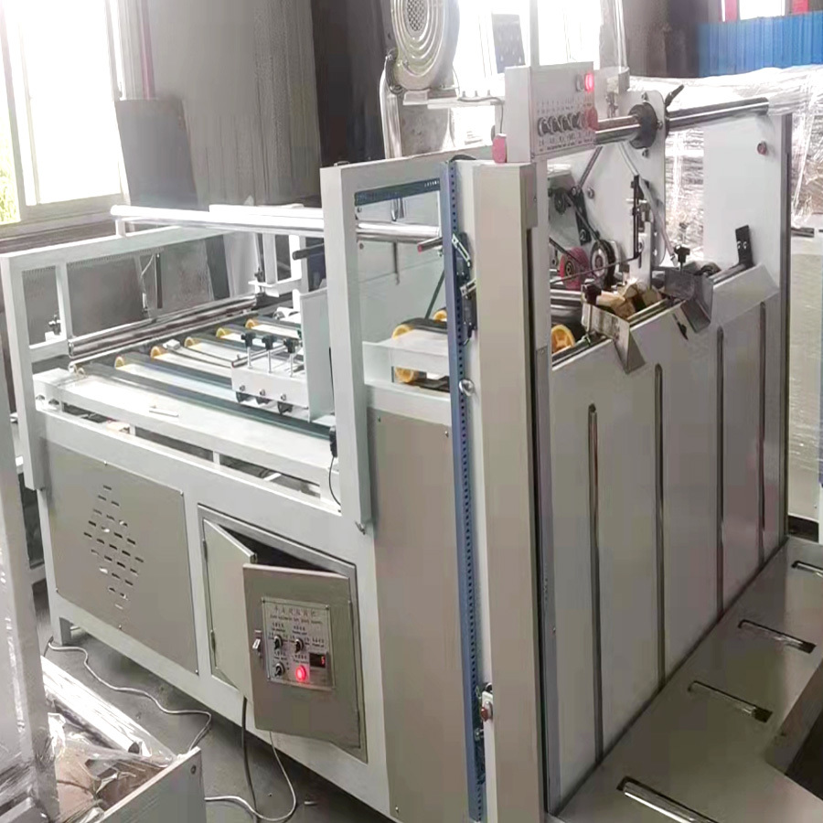 Semi automatic case sticking machine