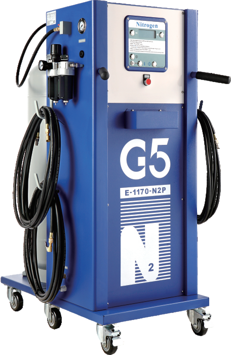 High Pressure Nitrogen Generator and  Conversion System for 6 Tyres  Simultaneous Inflation (Indoor)
