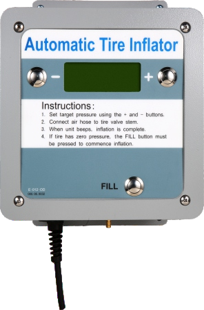 Wall-Mounted Automatic Digital Tyre Inflator (Outdoor, IP66)