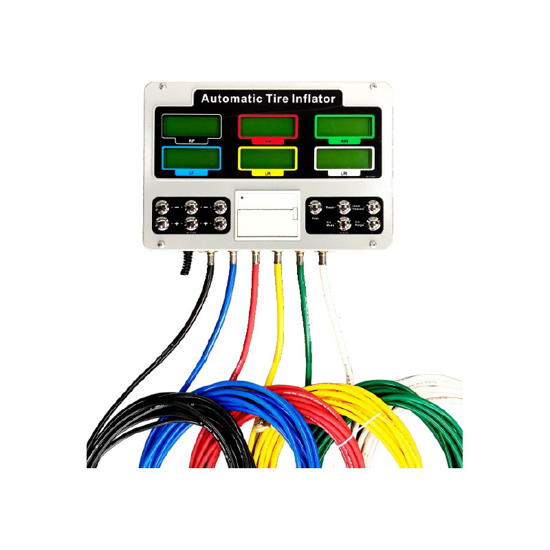 Automatic Digital Tyre Inflator  Built-in Printer and Multi-head inflator  for 6 Tyres Simultaneous Inflation (Indoor)
