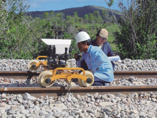 委内瑞拉FMO铁路养护项目（线路使用数据测量）