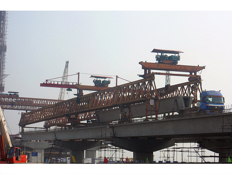 Rugao Yangtze River Bridge south bank girder