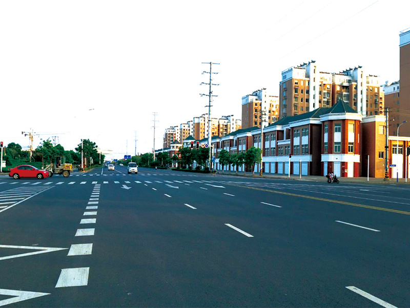 Such as Dashou Star Road Project in Town