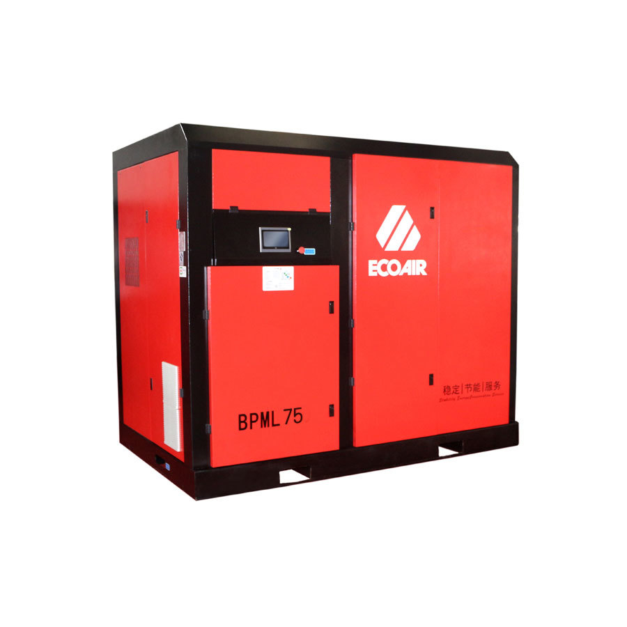 EcoAir  BPML75 low pressure two-stage permanent magnet variable frequency screw air compressor