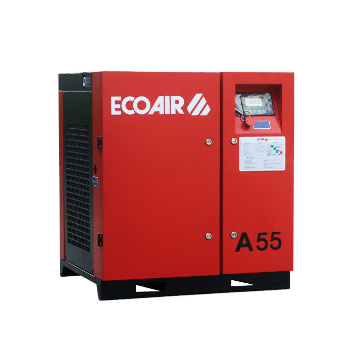 EcoAir  A55 series belt screw air compressor