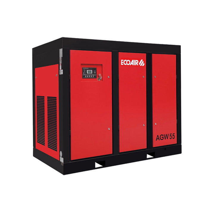 EcoAir  AGW55 direct-connected water-cooled screw air compressor