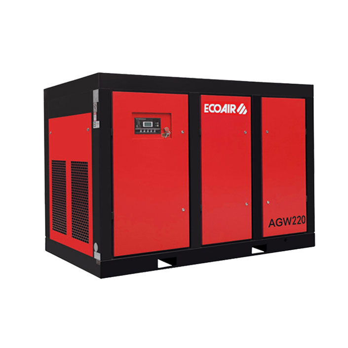 EcoAir  AGW220 direct-connected water-cooled screw air compressor