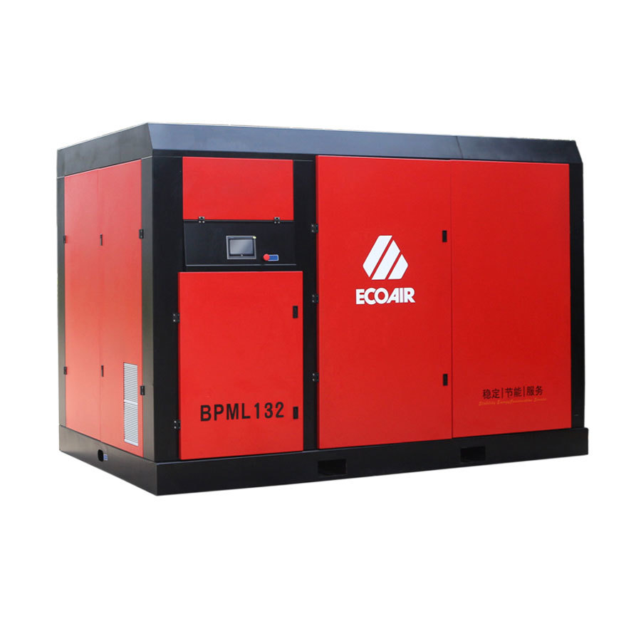 EcoAir  BPML132 low pressure two-stage permanent magnet variable frequency screw air compressor